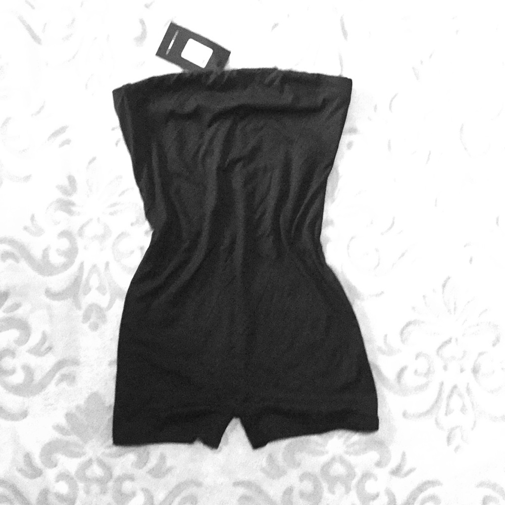 FashionNova Buenos Aires strapless romper